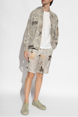 Shorts with floral motif od Etro